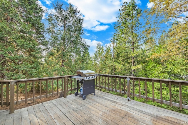 19828 Greenview Dr, Twain Harte, CA 95383 - wooden terrace with area for grilling