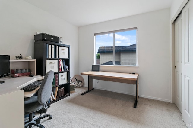 809 Muscat Ct, Petaluma, CA 94954 - carpeted home office with baseboards