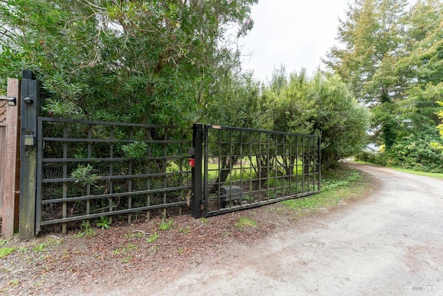 43390 Comptche Ukiah Rd, Mendocino, CA 95460 - view of gate