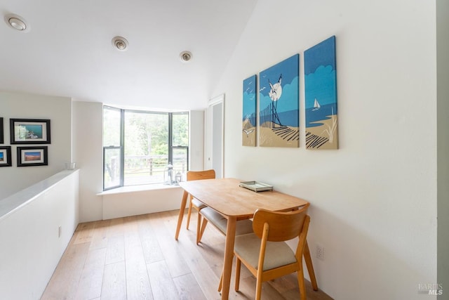 43390 Comptche Ukiah Rd, Mendocino, CA 95460 - dining room featuring light wood-style floors