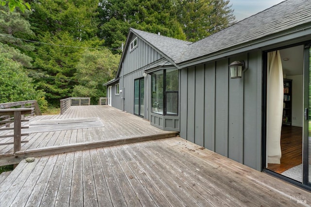 43390 Comptche Ukiah Rd, Mendocino, CA 95460 - view of wooden deck