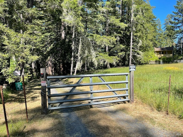 35905 Hauser Bridge Rd # J, Cazadero, CA 95421 - view of gate
