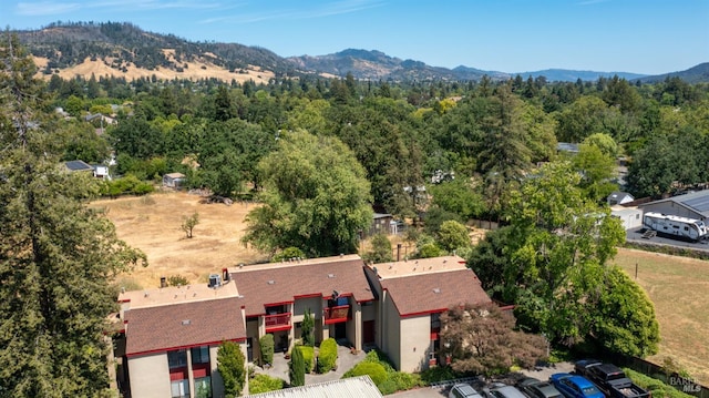 70 Redwood Ct, Santa Rosa, CA 95409 - bird's eye view of a mountain backdrop