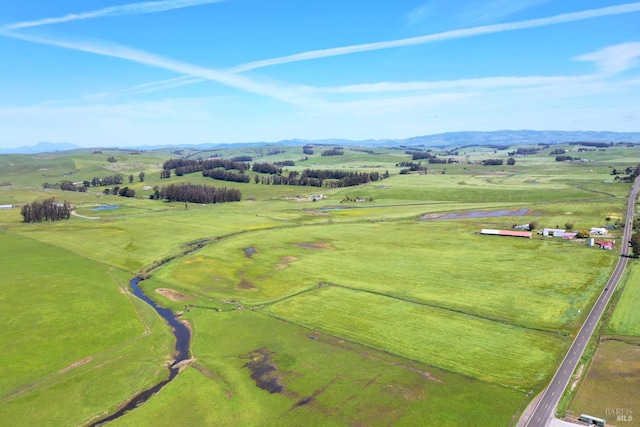 1140 Tomales Rd, Petaluma, CA 94952 - aerial view of sparsely populated area featuring a mountain backdrop
