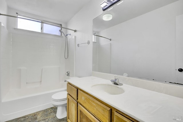 115 Barington Dr, Vallejo, CA 94591 - bathroom featuring toilet, vanity, and washtub / shower combination