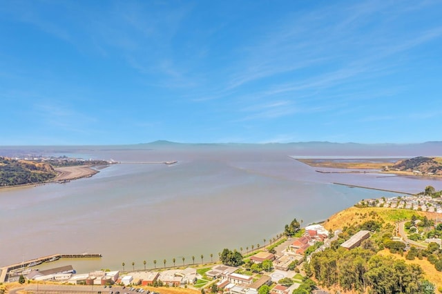 115 Barington Dr, Vallejo, CA 94591 - water view featuring a mountain backdrop and nearby suburban area