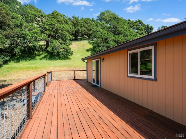 31300 Pine Mountain Rd, Cloverdale, CA 95425 - view of wooden deck