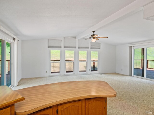 31300 Pine Mountain Rd, Cloverdale, CA 95425 - kitchen featuring light colored carpet, open floor plan, and healthy amount of natural light