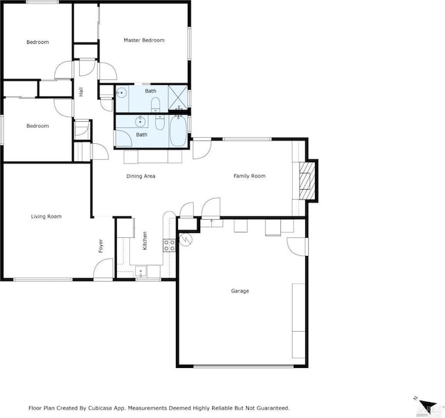 3524 Cascade St, Napa, CA 94558 - room layout