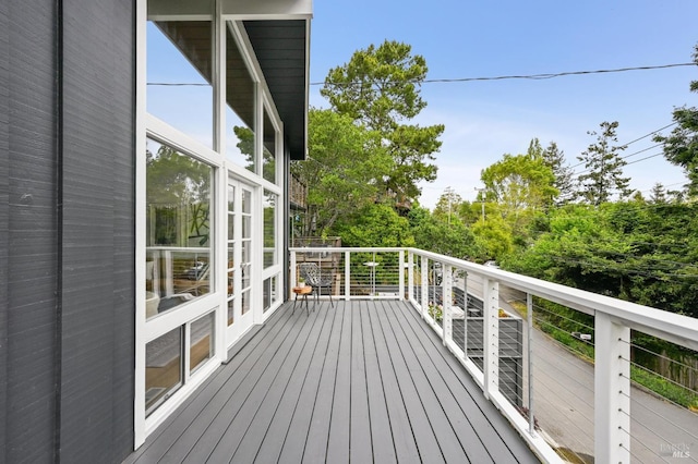 110 Morning Sun Ave, Mill Valley, CA 94941 - view of deck
