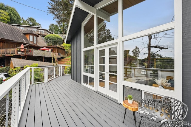 110 Morning Sun Ave, Mill Valley, CA 94941 - view of wooden terrace