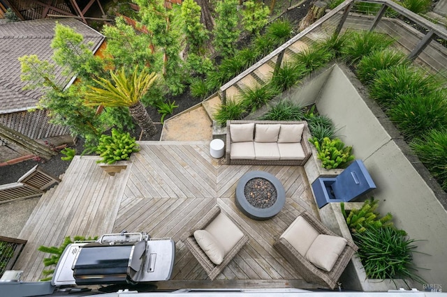 110 Morning Sun Ave, Mill Valley, CA 94941 - view of deck