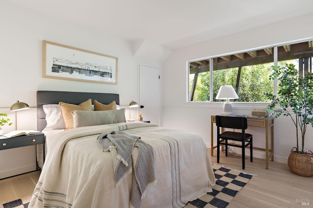 90 George Ln, Sausalito, CA 94965 - bedroom with wood finished floors