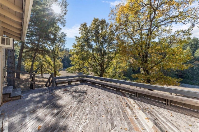 20320 Hollands Ln, Willits, CA 95490 - view of wooden terrace