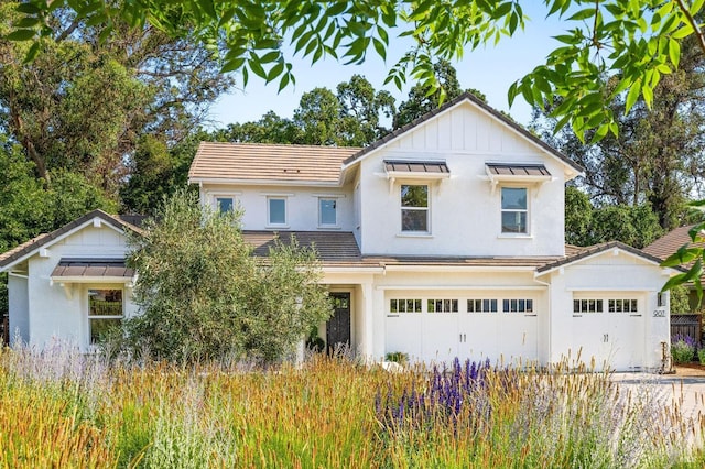 907 Serendipity Way, Napa, CA 94558 - view of front facade featuring board and batten siding, stucco siding, and an attached garage