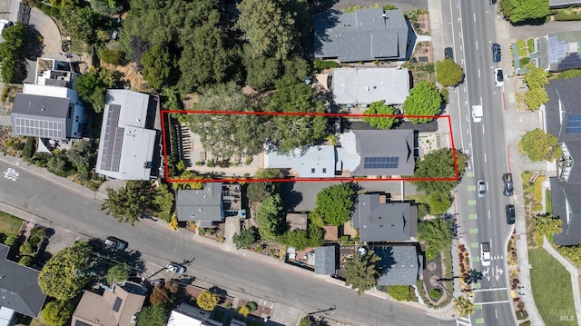 660 S Main St, Sebastopol, CA 95472 - aerial perspective of suburban area