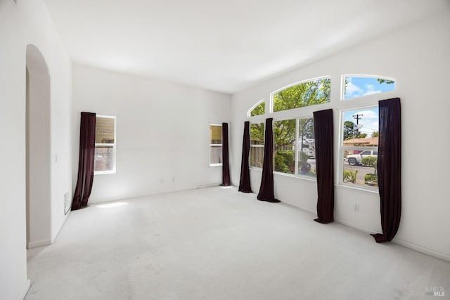 1142 Kellogg St, Suisun City, CA 94585 - carpeted spare room featuring arched walkways