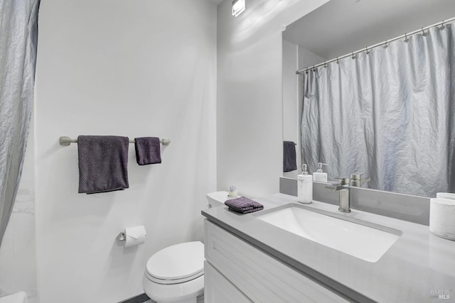 131 Roundtree Blvd, San Rafael, CA 94903 - bathroom with vanity and toilet