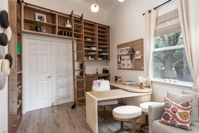 4588 Bennett Valley Rd, Santa Rosa, CA 95404 - office space with wood finished floors