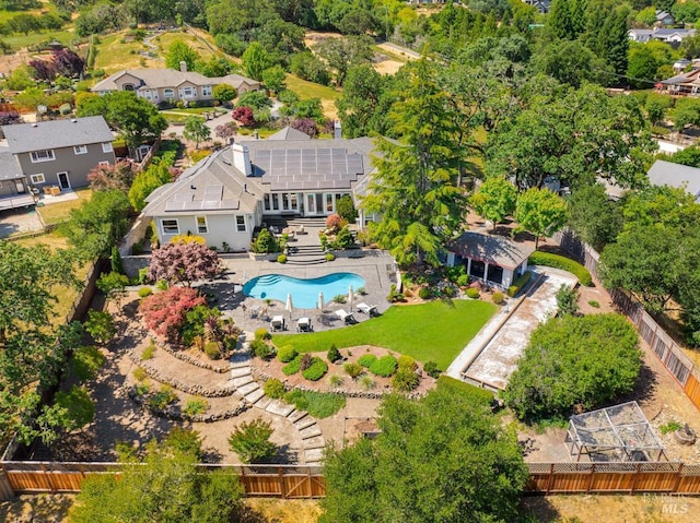 4588 Bennett Valley Rd, Santa Rosa, CA 95404 - aerial view of a pool area