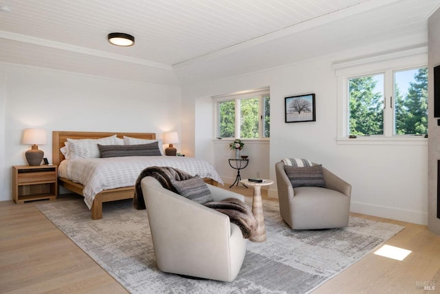 2557 Trinity Rd, Glen Ellen, CA 95442 - bedroom featuring wood finished floors and baseboards