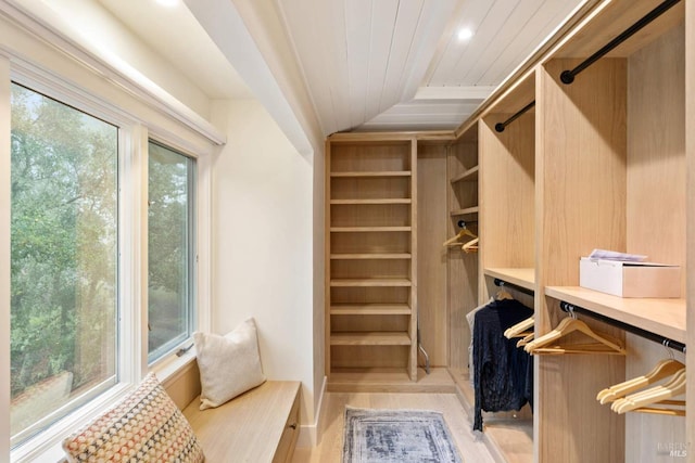 2557 Trinity Rd, Glen Ellen, CA 95442 - spacious closet with light wood-style floors