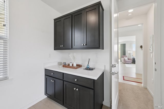 2413 Village Square Blvd, Fairfield, CA 94533 - bar area featuring baseboards and recessed lighting