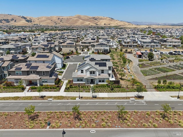 2413 Village Square Blvd, Fairfield, CA 94533 - aerial perspective of suburban area featuring mountains