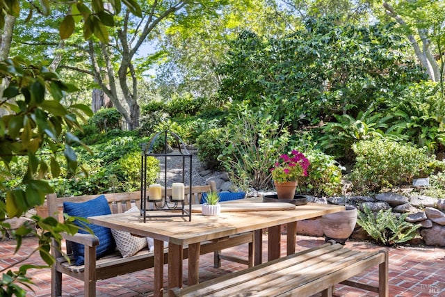 37 Rancheria Rd, Kentfield, CA 94904 - view of patio featuring outdoor dining area