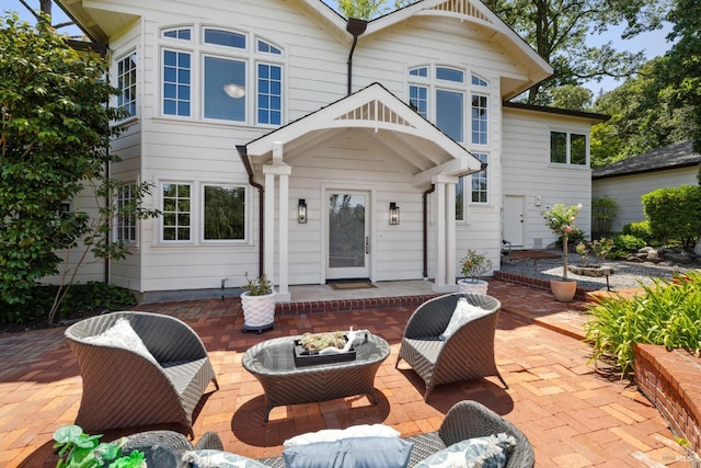 37 Rancheria Rd, Kentfield, CA 94904 - rear view of house with a patio