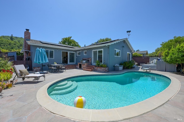 480 Via Del Plano, Novato, CA 94949 - view of swimming pool with a patio and entry steps