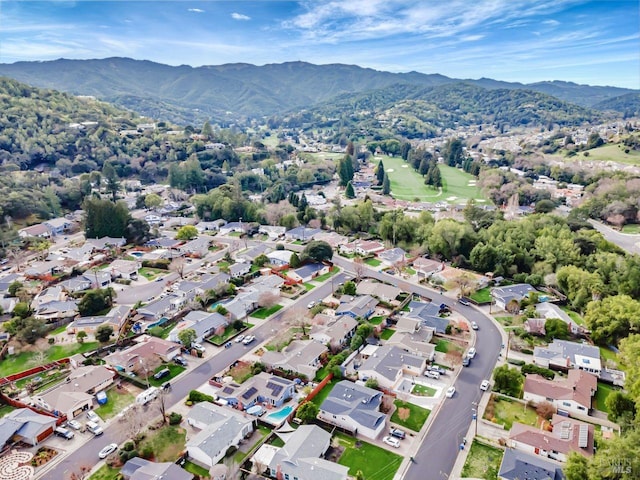 480 Via Del Plano, Novato, CA 94949 - view of property location featuring a mountain backdrop and nearby suburban area