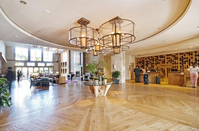 1314 Mckinstry St Unit 2008, Napa, CA 94559 - building lobby featuring recessed lighting
