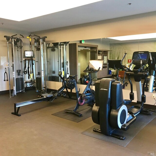 1314 Mckinstry St Unit 2008, Napa, CA 94559 - view of workout area