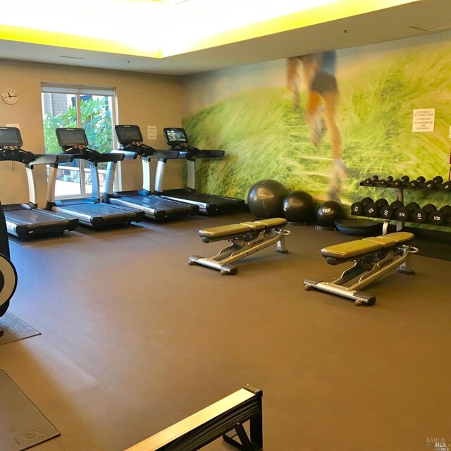 1314 Mckinstry St Unit 2008, Napa, CA 94559 - view of exercise room