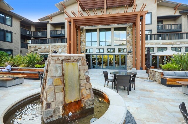 1314 Mckinstry St Unit 2008, Napa, CA 94559 - view of patio with outdoor dining area