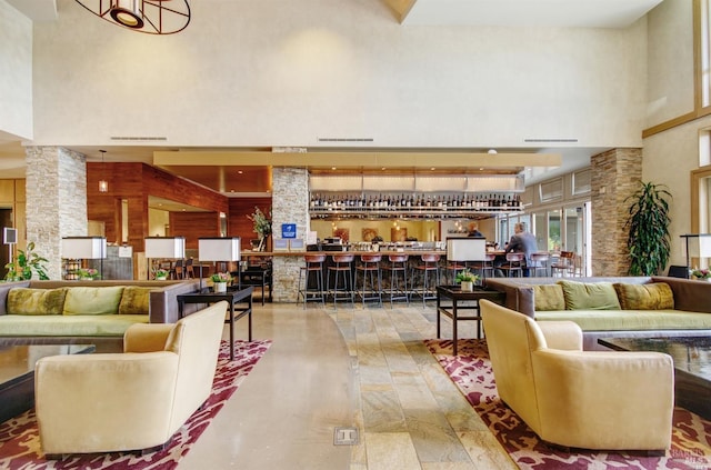 1314 Mckinstry St Unit 2008, Napa, CA 94559 - lobby featuring a high ceiling