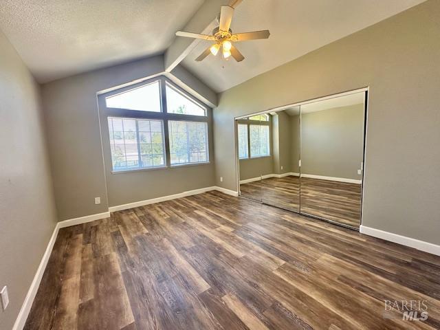 1540 Mccarthy Ct, Dixon, CA 95620 - empty room featuring wood finished floors and ceiling fan
