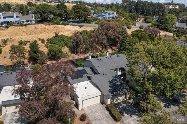 1800 London Dr, Benicia, CA 94510 - view of property location with nearby suburban area and a tree filled landscape
