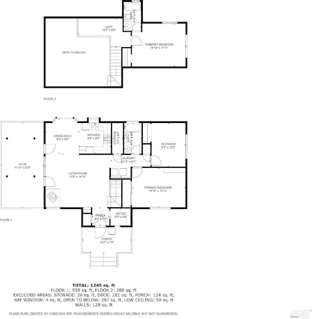 9826 Meadow Dr, Cobb, CA 95426 - view of home floor plan