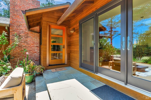 3 Wainwright Pl, Mill Valley, CA 94941 - property entrance with brick siding