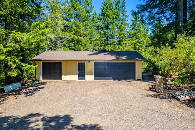 7701 Signal Ridge Rd, Philo, CA 95466 - view of detached garage