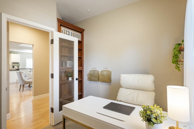 1238 Darling St, Napa, CA 94558 - home office featuring light wood finished floors