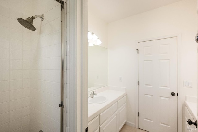 1238 Darling St, Napa, CA 94558 - full bath featuring vanity and tiled shower