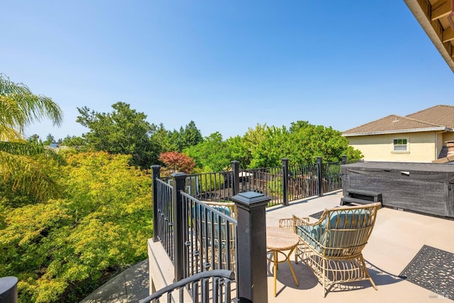 1238 Darling St, Napa, CA 94558 - patio / terrace featuring a hot tub