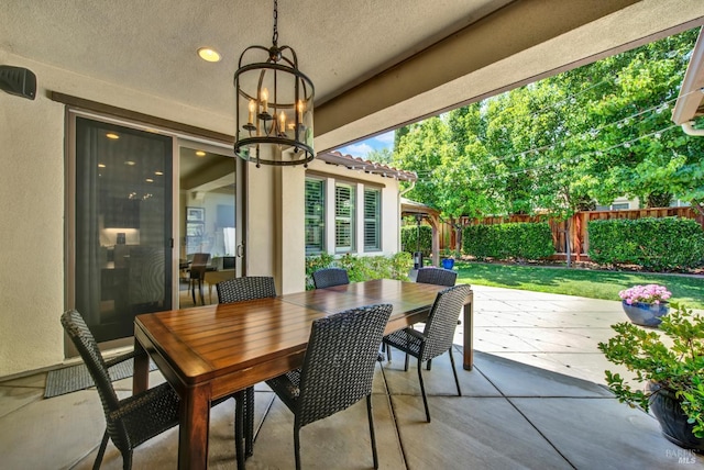 2986 Pebble Beach Cir, Fairfield, CA 94534 - fenced backyard with a patio area and outdoor dining area