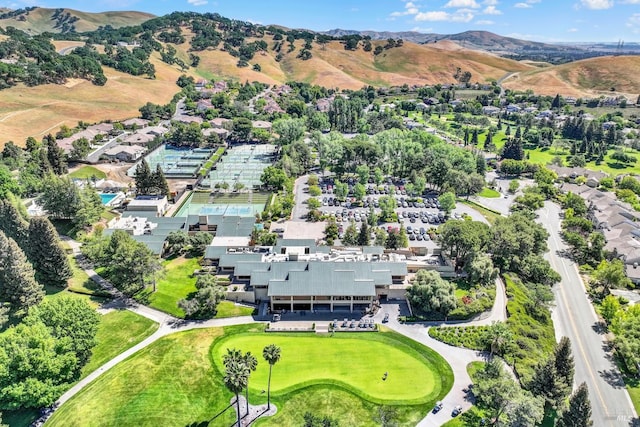 2986 Pebble Beach Cir, Fairfield, CA 94534 - drone / aerial view of mountains