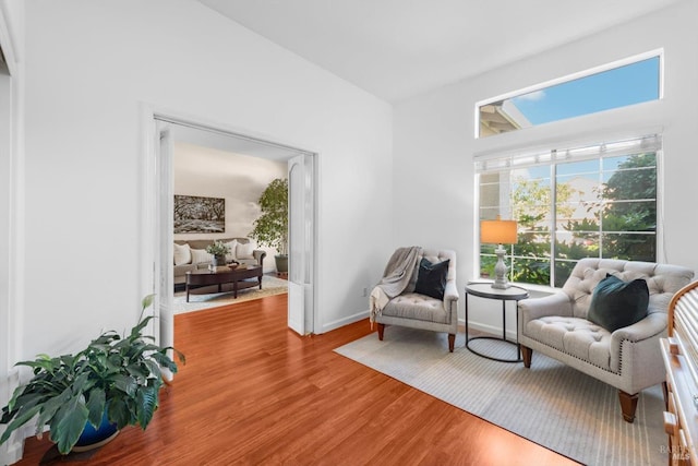 2832 Parkview Ter, Fairfield, CA 94534 - sitting room featuring wood finished floors and baseboards