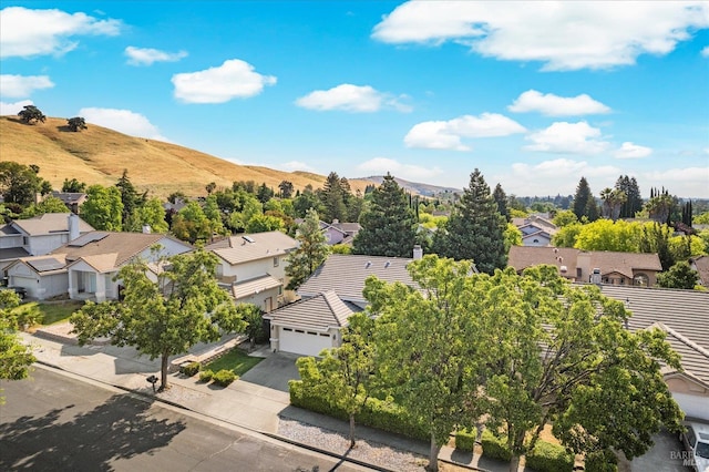 2832 Parkview Ter, Fairfield, CA 94534 - aerial perspective of suburban area with a mountainous background