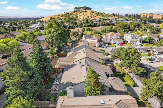 2832 Parkview Ter, Fairfield, CA 94534 - aerial view of residential area featuring mountains